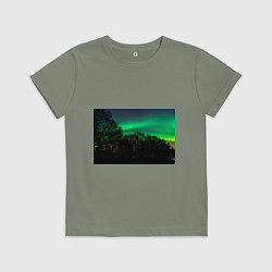 Детская футболка Северное сияние