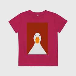 Детская футболка Утка