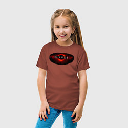 Футболка хлопковая детская Elypse - Air studio, цвет: кирпичный — фото 2