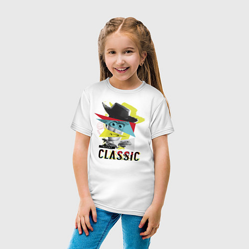 Детская футболка Instant Classic / Белый – фото 4