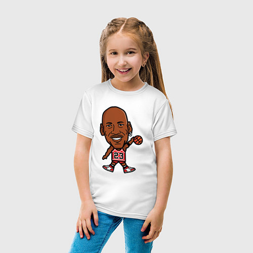 Детская футболка Jordan / Белый – фото 4