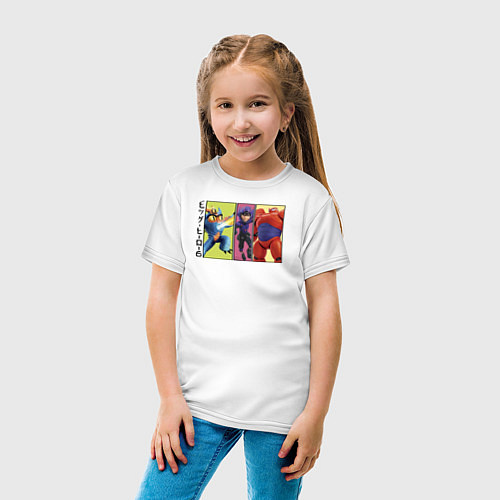 Детская футболка Big Hero 6 / Белый – фото 4