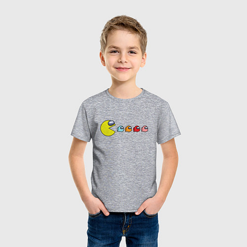 Детская футболка Among Us / Меланж – фото 3