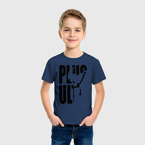 Детская футболка Моя геройская академия / Тёмно-синий – фото 3