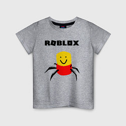 Футболка хлопковая детская ROBLOX, цвет: меланж