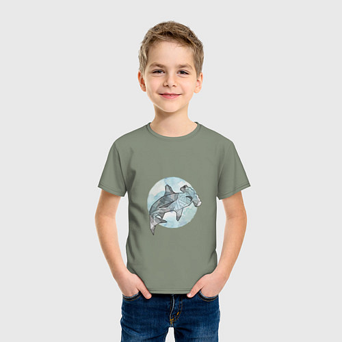 Детская футболка Акула-молот / Авокадо – фото 3