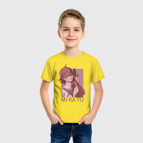 Детская футболка Mi-Ra Yu / Желтый – фото 3