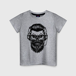 Футболка хлопковая детская Hipster, цвет: меланж