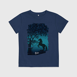 Детская футболка Конь