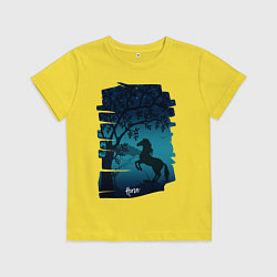 Детская футболка Конь