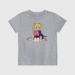 Детская футболка Усаги и Луна