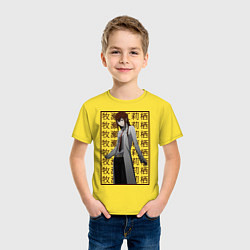 Футболка хлопковая детская Врата штейна, цвет: желтый — фото 2