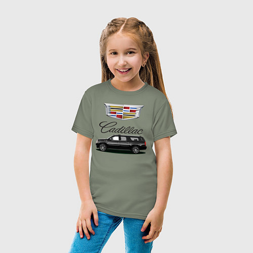 Детская футболка Cadillac / Авокадо – фото 4