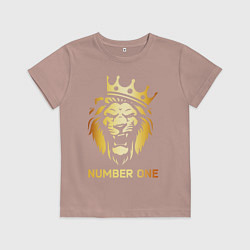 Детская футболка ЗОЛОТОЙ ЛЕВ
