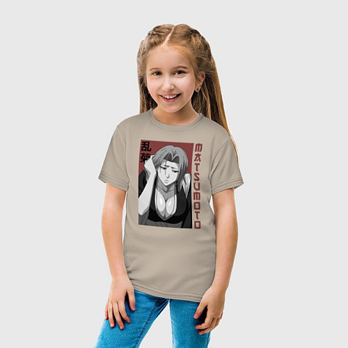 Детская футболка Рангику Мацумото / Миндальный – фото 4