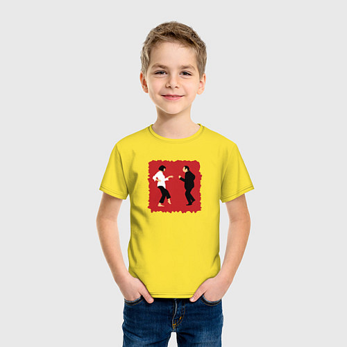 Детская футболка Dance mia vega / Желтый – фото 3