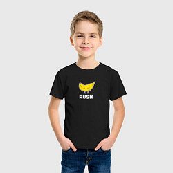 Футболка хлопковая детская RUSH BANANA, цвет: черный — фото 2