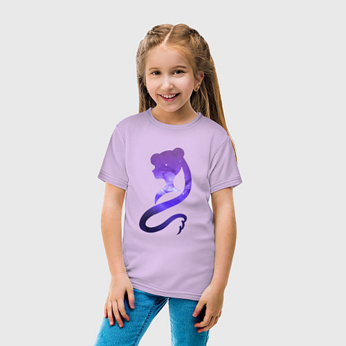 Детская футболка Sailor Moon / Лаванда – фото 4