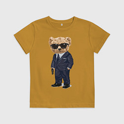 Детская футболка Мишка шпион