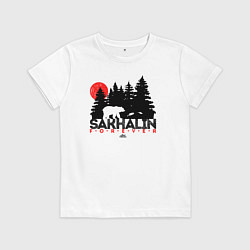 Детская футболка Sakhalin forever