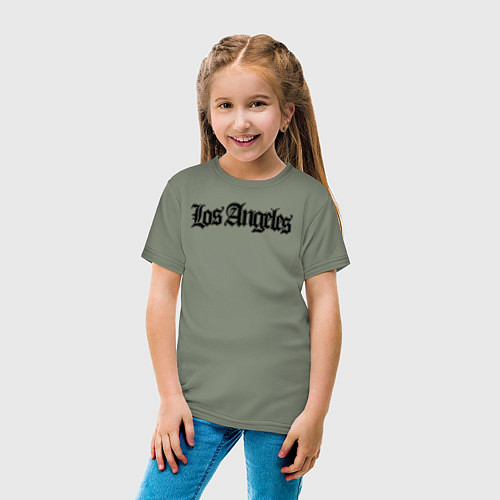 Детская футболка Los Angeles / Авокадо – фото 4