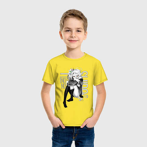 Детская футболка No Game No Life / Желтый – фото 3