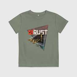 Детская футболка Rust Стучим в дверь соседу Раст