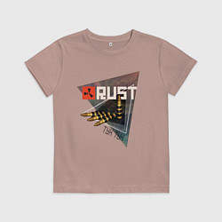 Детская футболка Rust Стучим в дверь соседу Раст