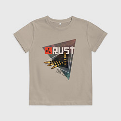 Детская футболка Rust Стучим в дверь соседу Раст