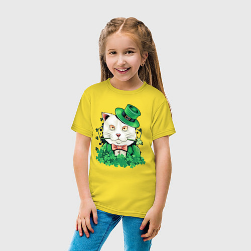 Детская футболка Шулер / Желтый – фото 4