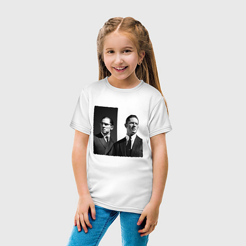 Детская футболка Tom hardy / Белый – фото 4