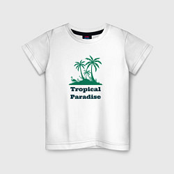 Детская футболка Тропический рай