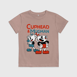 Детская футболка Cuphead & Mugman