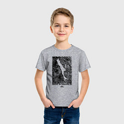 Футболка хлопковая детская Made in Sakhalin, цвет: меланж — фото 2
