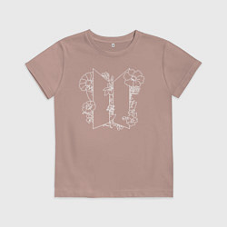 Детская футболка БТС BTS Stay Gold Bangtan Boys