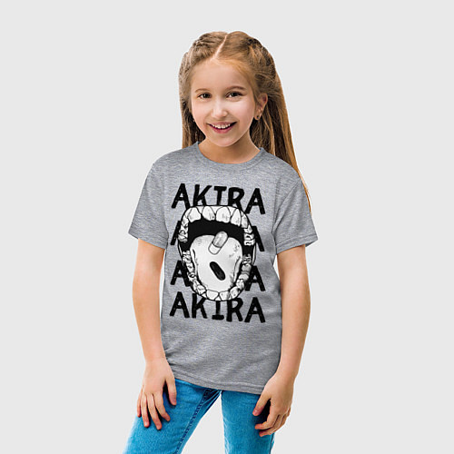 Детская футболка AKIRA / Меланж – фото 4