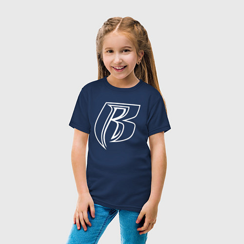 Детская футболка RUFF RYDERS DMX / Тёмно-синий – фото 4