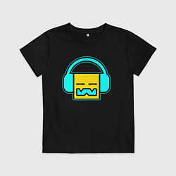 Детская футболка Geometry Dash: Music