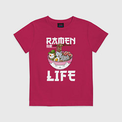 Детская футболка Ramen life