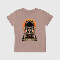Детская футболка Космонавт диджей - cosmo DJ