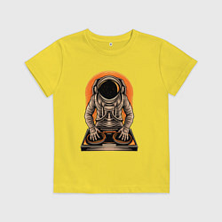 Детская футболка Космонавт диджей - cosmo DJ