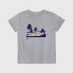 Детская футболка ПАЛЬМЫ