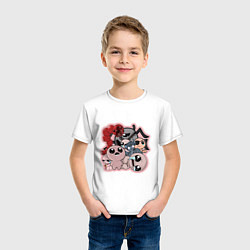 Футболка хлопковая детская The binding of Isaac, цвет: белый — фото 2