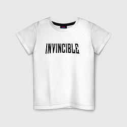 Детская футболка НЕУЯЗВИМЫЙ INVINCIBLE