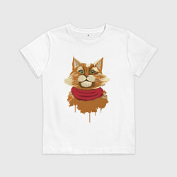 Детская футболка Рыжий Кот