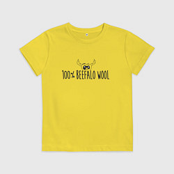 Детская футболка Стопроцентная шесть бифало