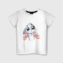 Детская футболка Стикер котик