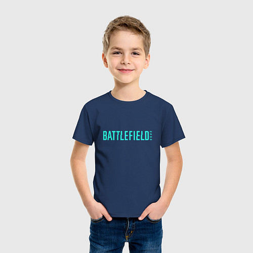 Детская футболка Battlefield 2042 / Тёмно-синий – фото 3