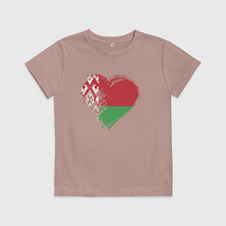 Детская футболка Сердце Беларуси