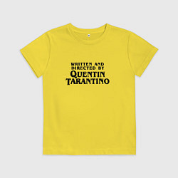 Детская футболка Quentin Tarantino
